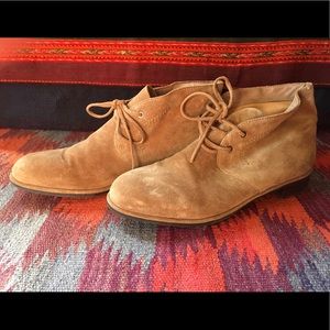 Via Spiga suede leather booties